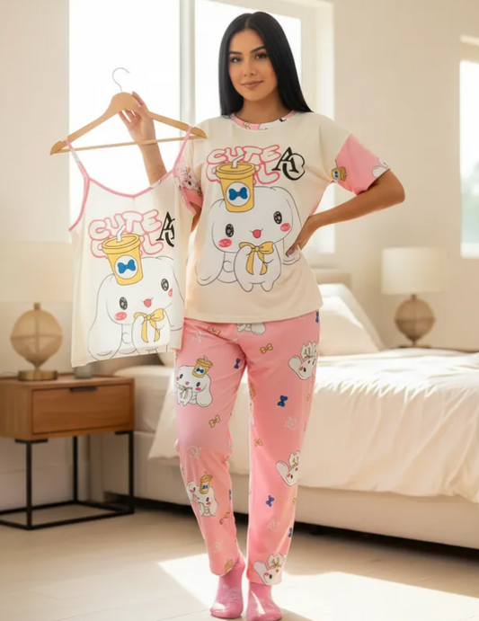 Pijama De "Cinnamoroll Soda"