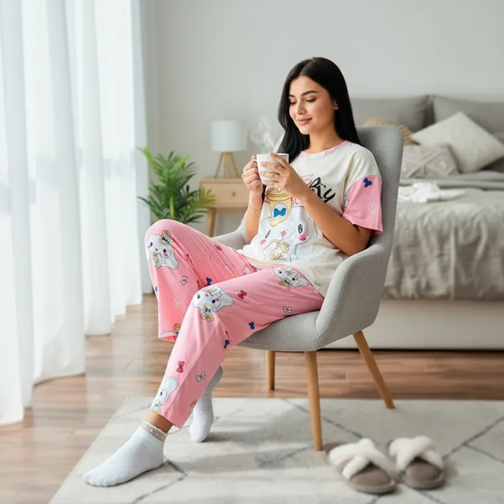 Pijama De "Cinnamoroll Soda"