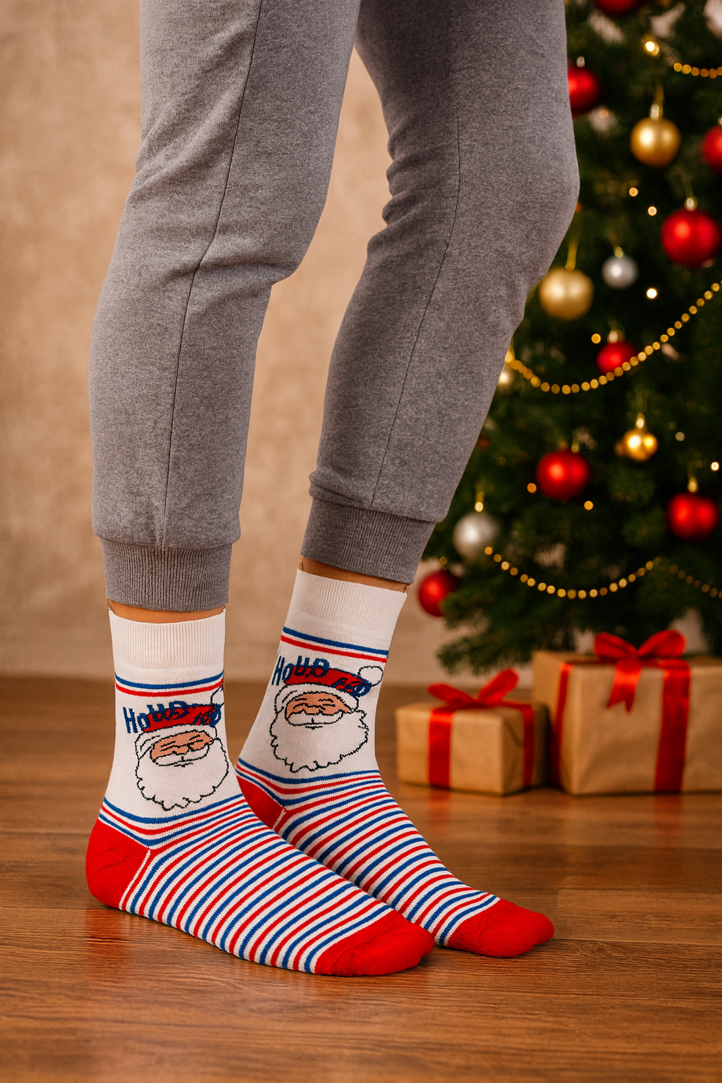 MAD BOX Calcetines Navidad Vestir Colores Moda 10 Pares
