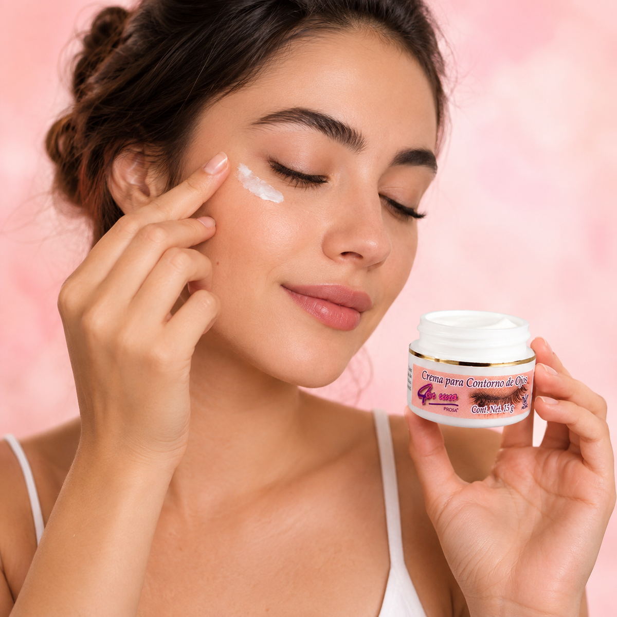 Set de Belleza Prosa 4 en 1 con Delineador, Aceite, Crema y 2 Rimels
