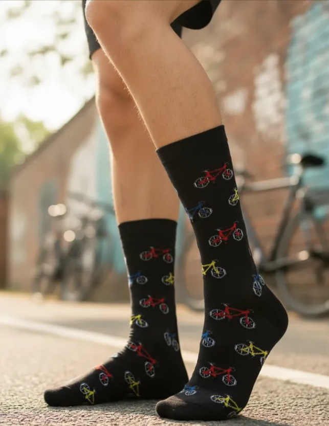 Calcetines Divertidos "Bicicletas"