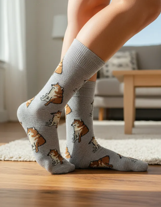 Calcetines Divertidos "Cheems"