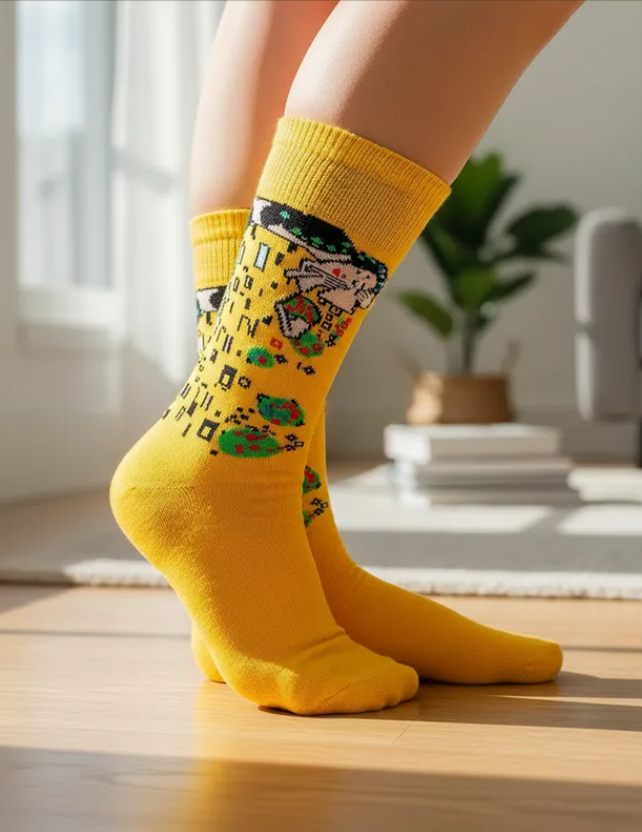 Calcetines Arte "El Beso"