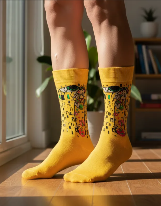 Calcetines Arte "El Beso"