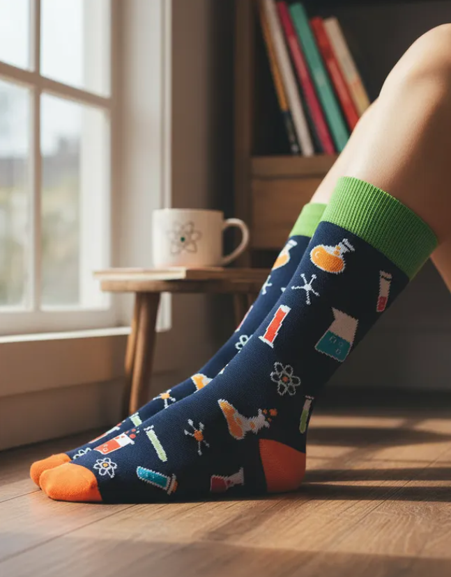 Calcetines Divertidos "Química"