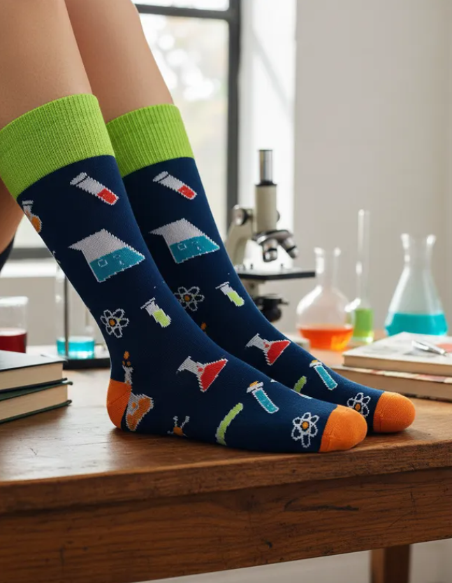 Calcetines Divertidos "Química"