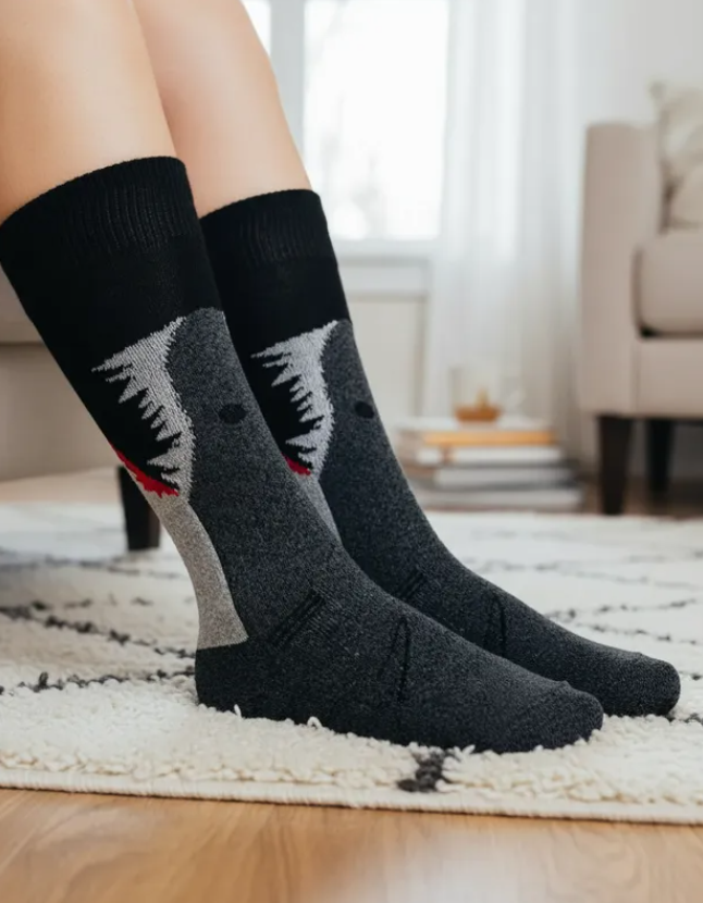 Calcetines Divertidos "Tiburón"