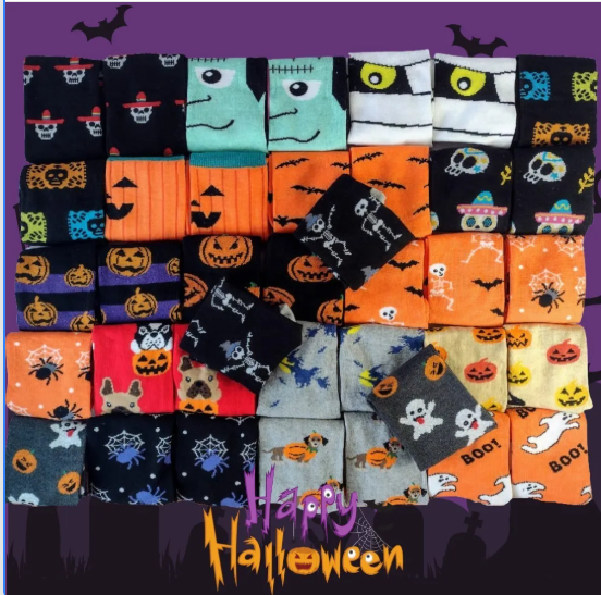 MAD BOX Calcetines Halloween 10 Pares