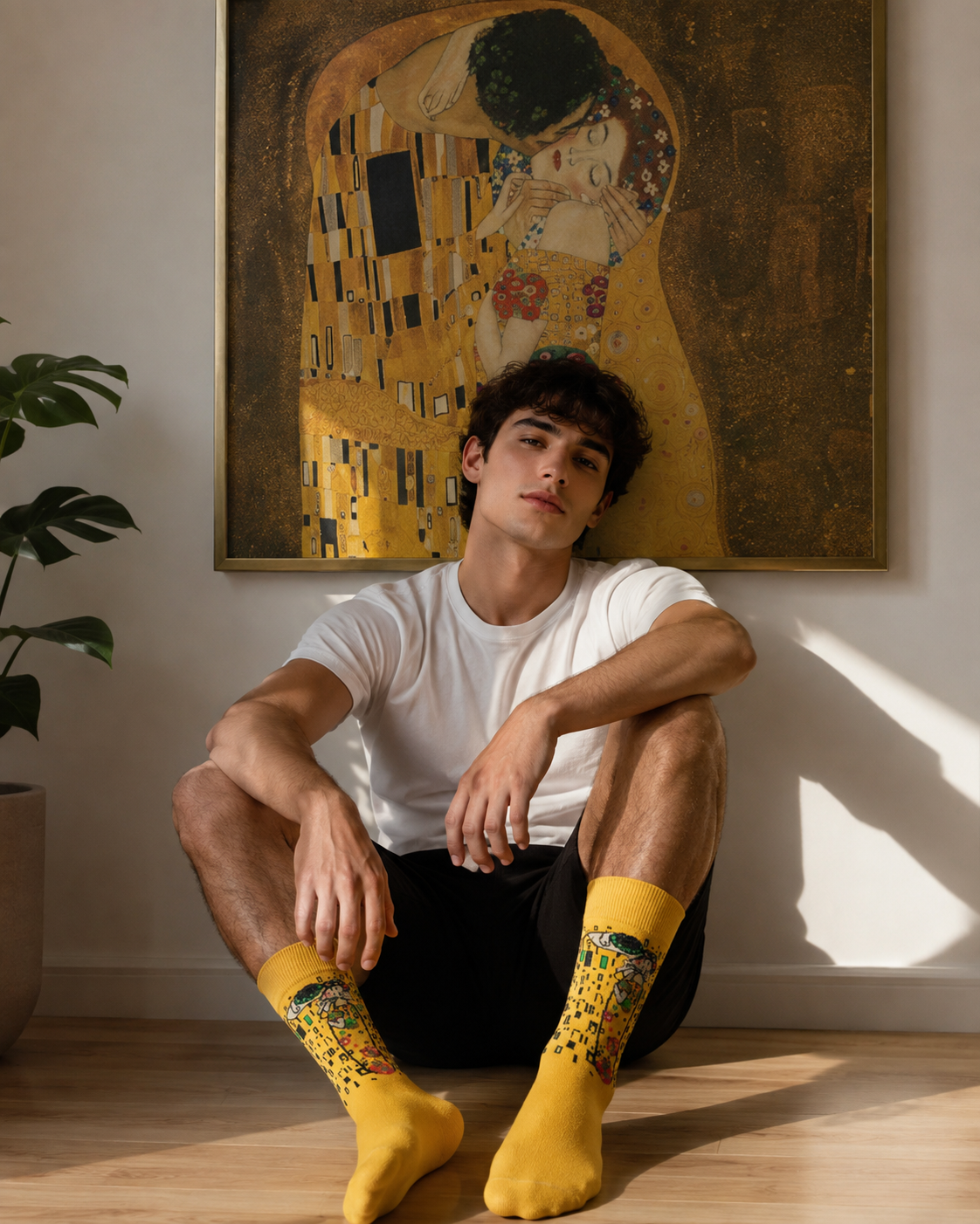 Calcetines Arte "El Beso"