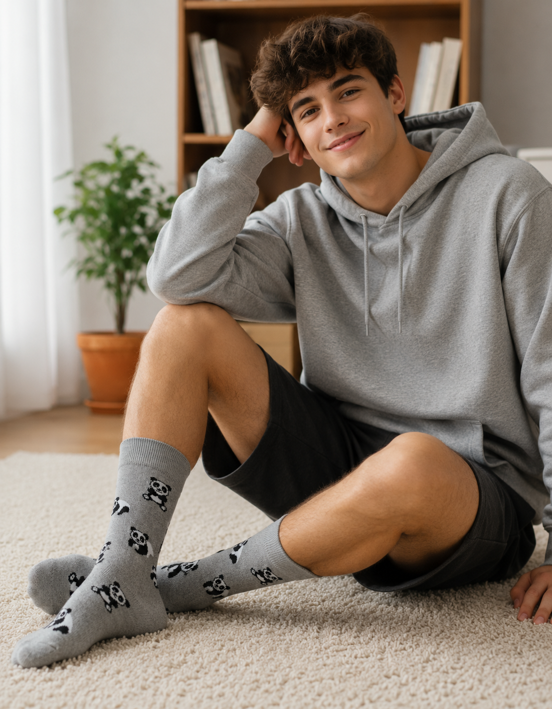 Calcetines Divertidos "Pandas"
