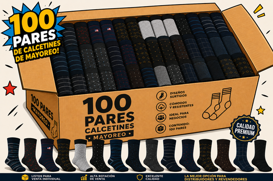 PACK Calcetines De Vestir 100 PARES (ENVIO GRATIS)