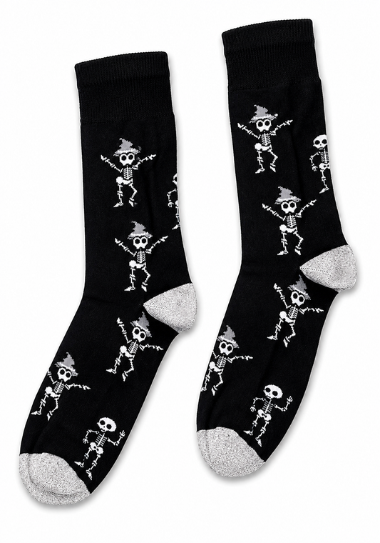 Calcetines Halloween "Calaveras Bailando"