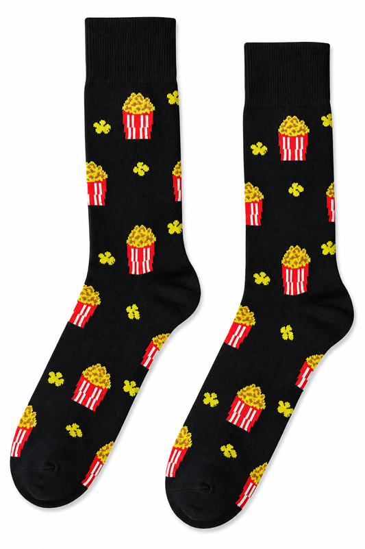 Calcetines Divertidos "Palomitas"