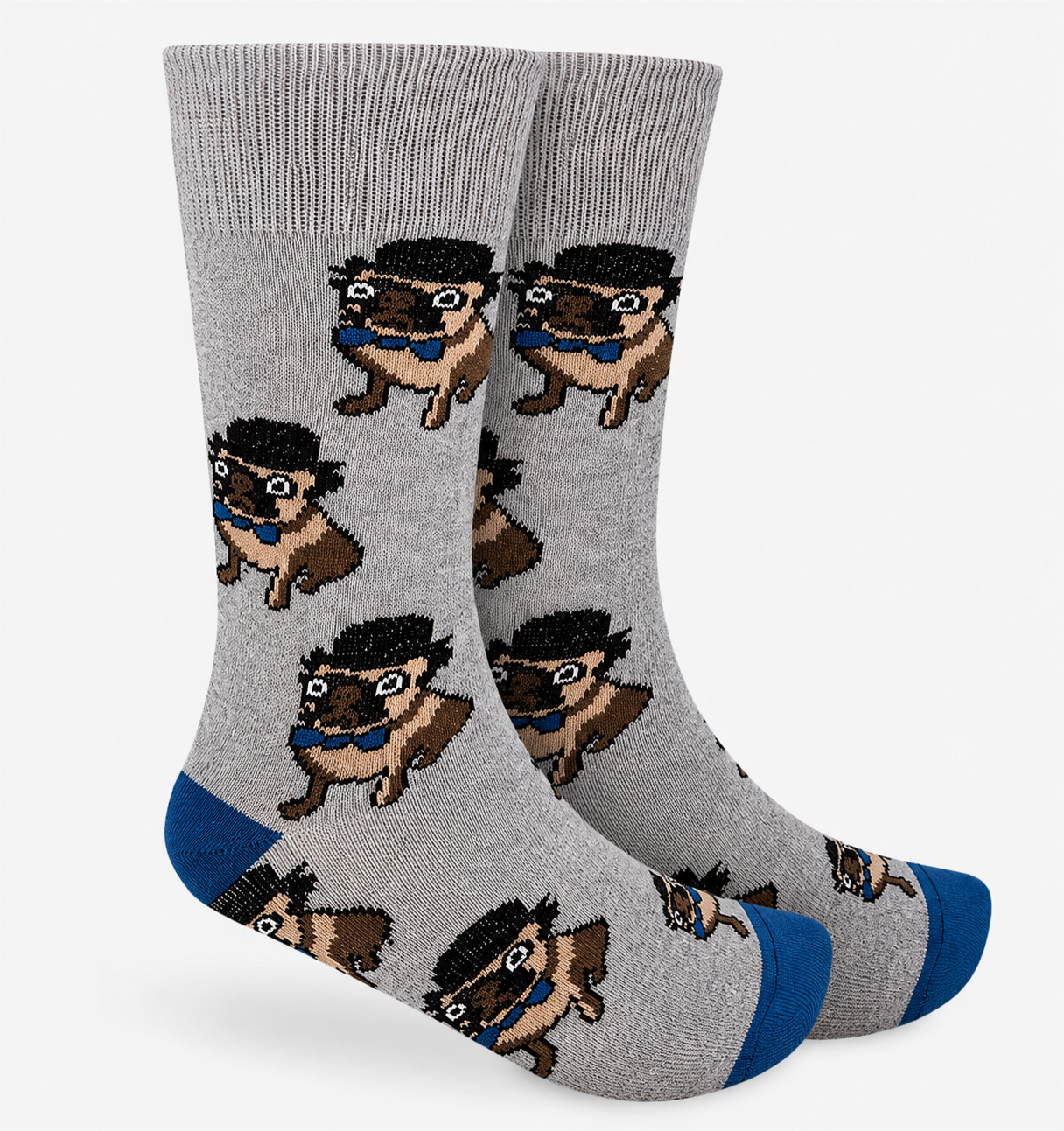 Calcetines "Pug Elegante"