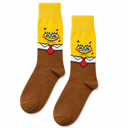 Calcetines Divertidos "Bob Esponja"
