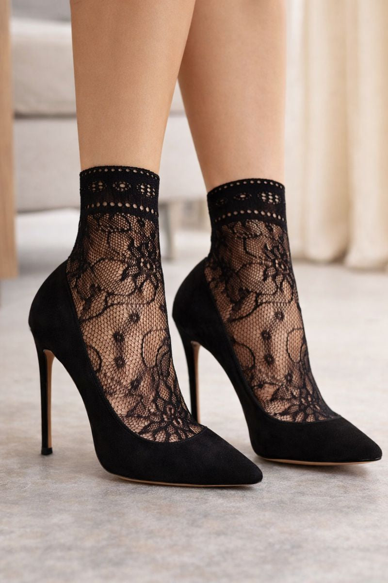 Calcetas De Red Malla Tobimedias De Mujer Moda 10 Pares
