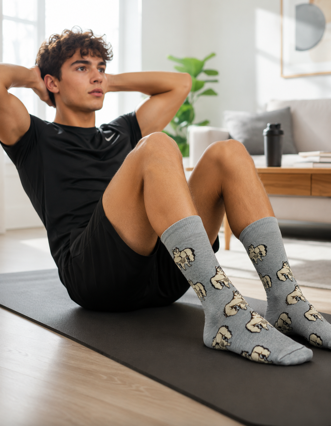 Calcetines Divertidos "Cheems Mamado"