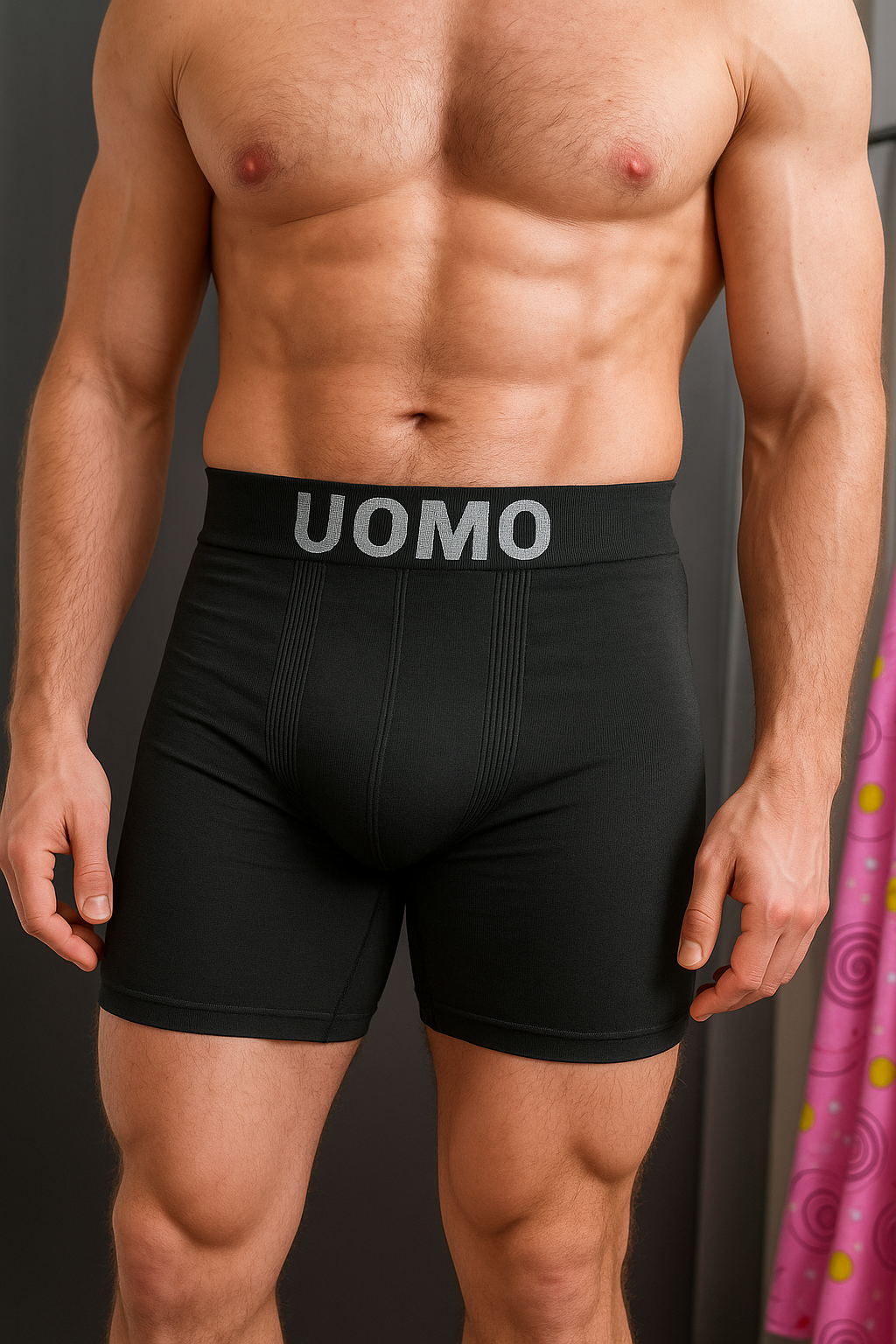 Bóxer Hombre Microfibra Largo Mayoreo Paquete De 6 Piezas