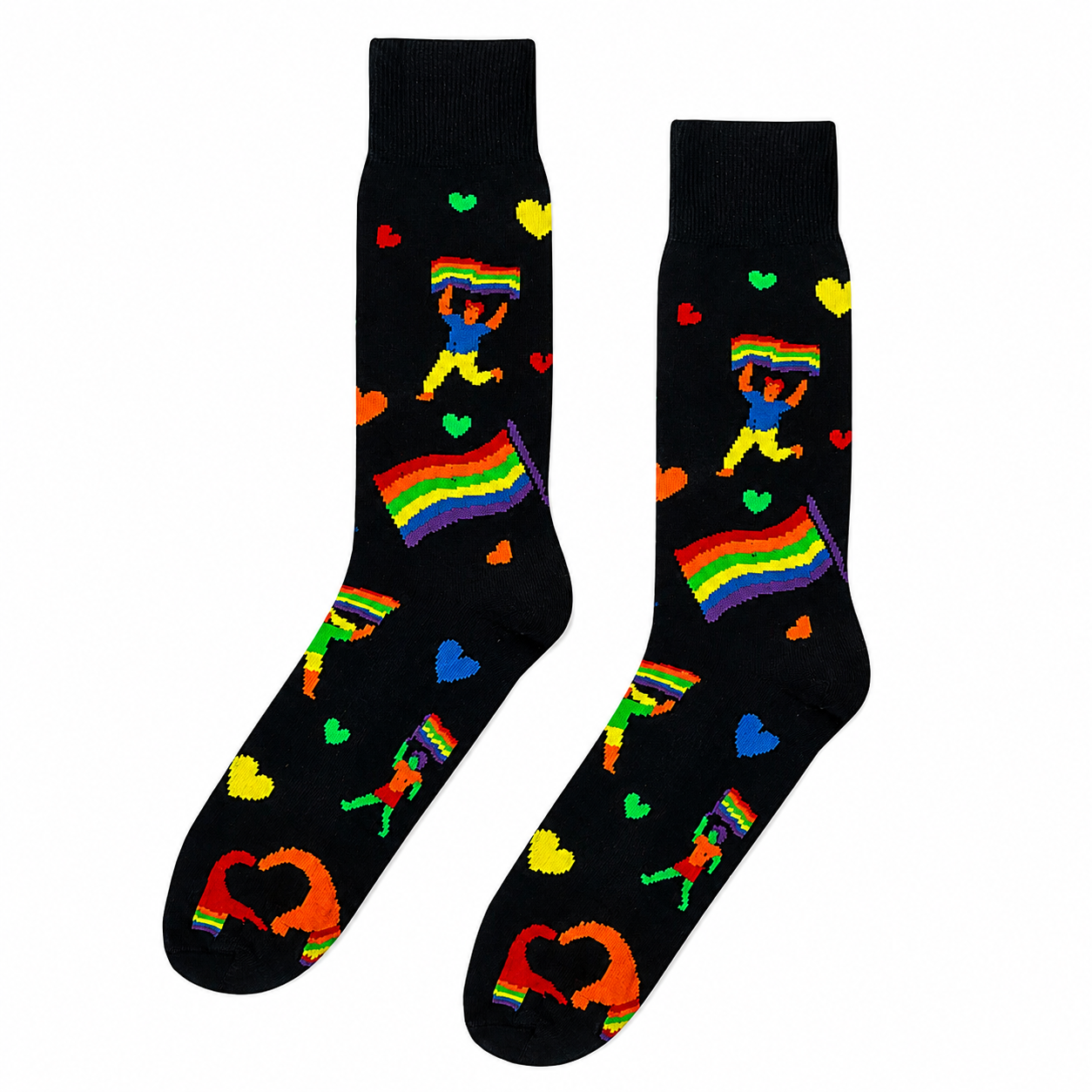 Calcetines "LGBT" Color Negro
