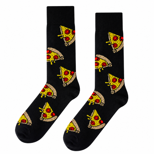 Calcetines Divertidos "Pizzas"