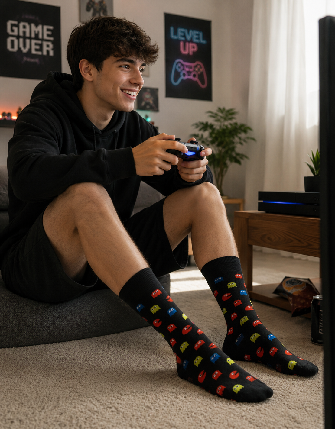 Calcetines Divertidos "Pac-Man"