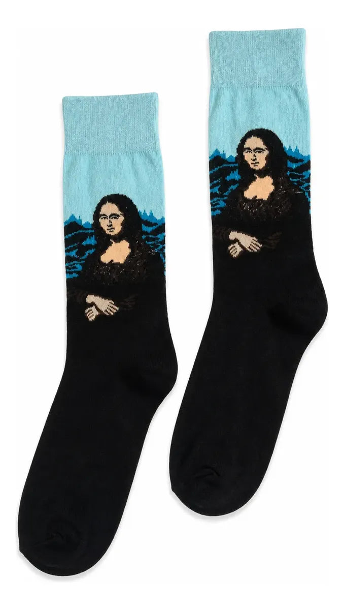 Calcetines Arte "La Monna Lisa"