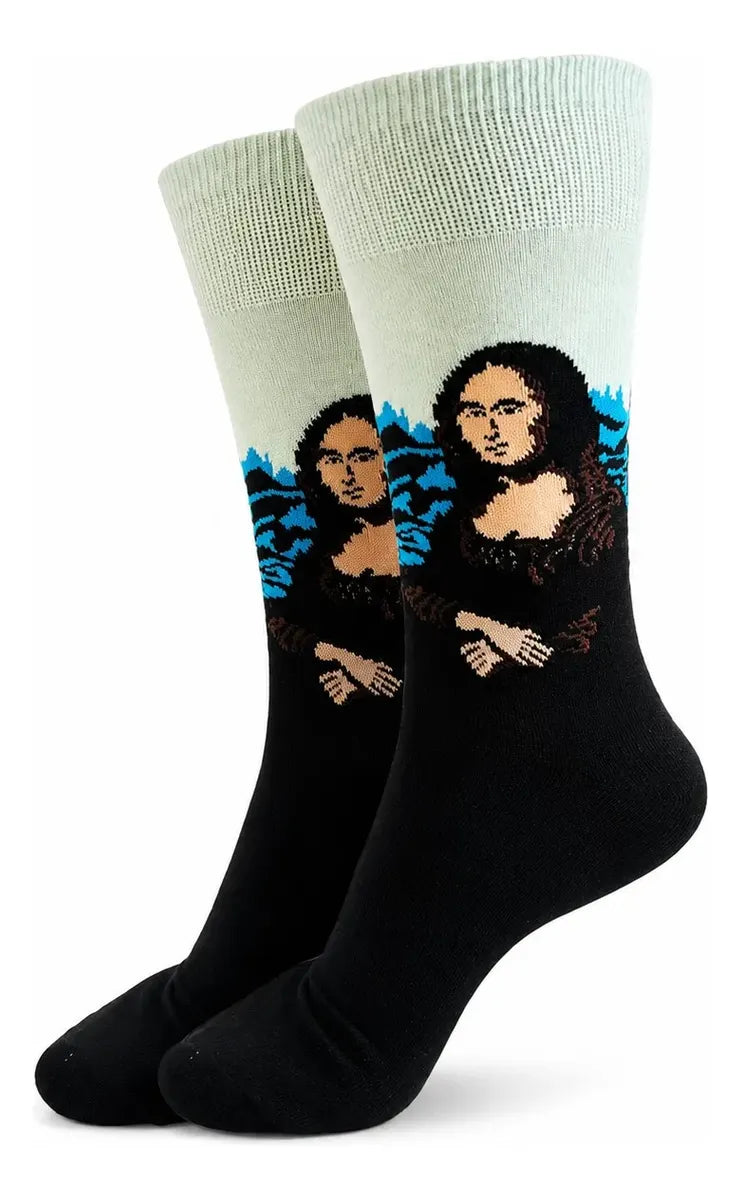 Calcetines Arte "La Monna Lisa"