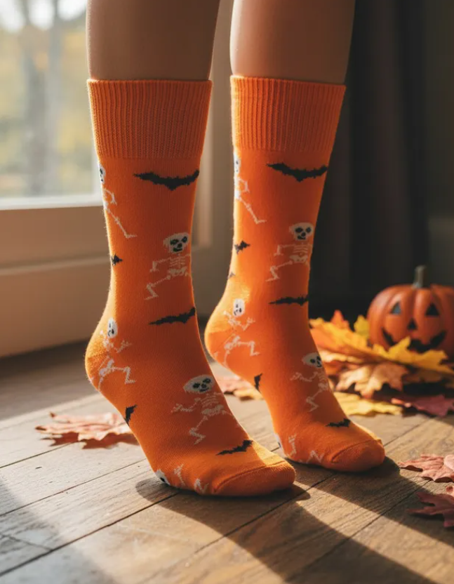 Calcetines Halloween "Calacas Bailando"