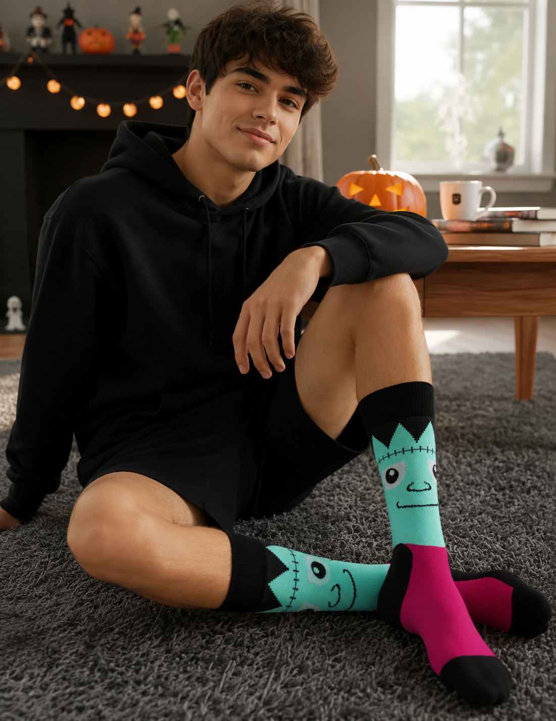 Calcetines Halloween "Frankenstein"