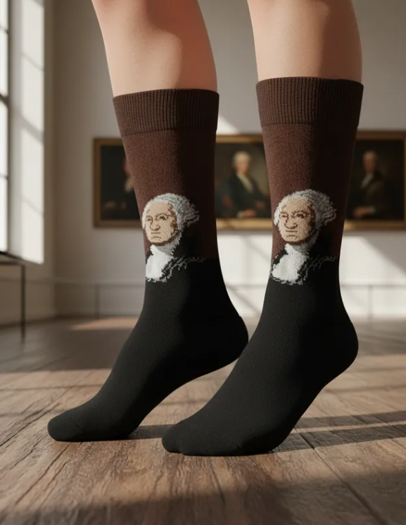 Calcetines Arte "George Washington"