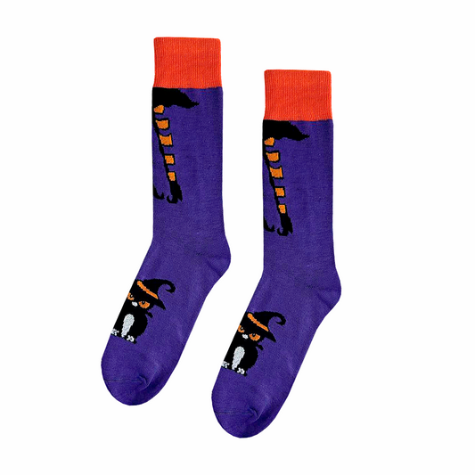 Calcetines Halloween "Bruja"