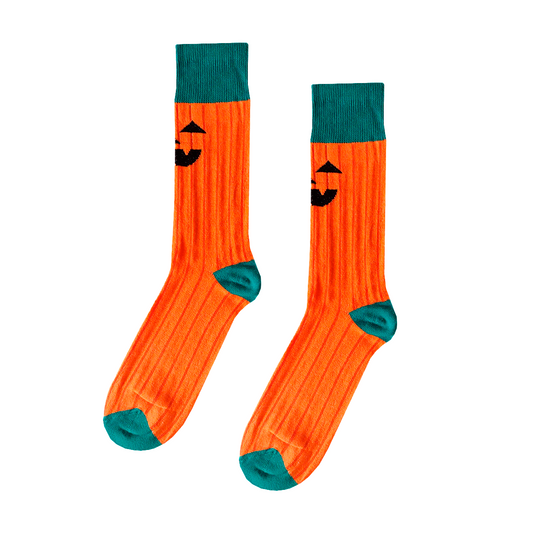 Calcetines Halloween "Calabaza"