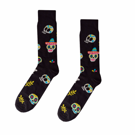 Calcetines Halloween "Calaveritas"