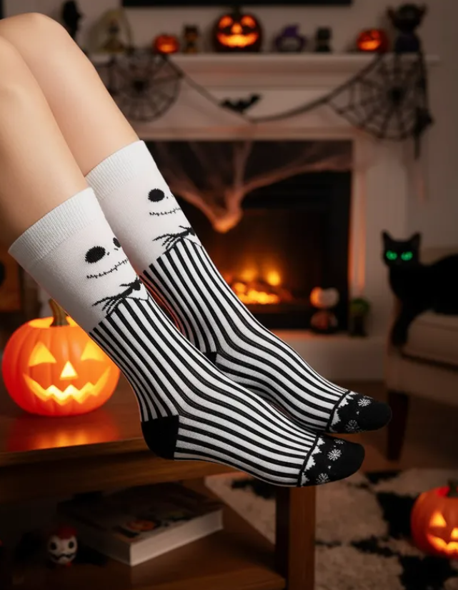 Calcetines De Jack Skellington / "Navideño"