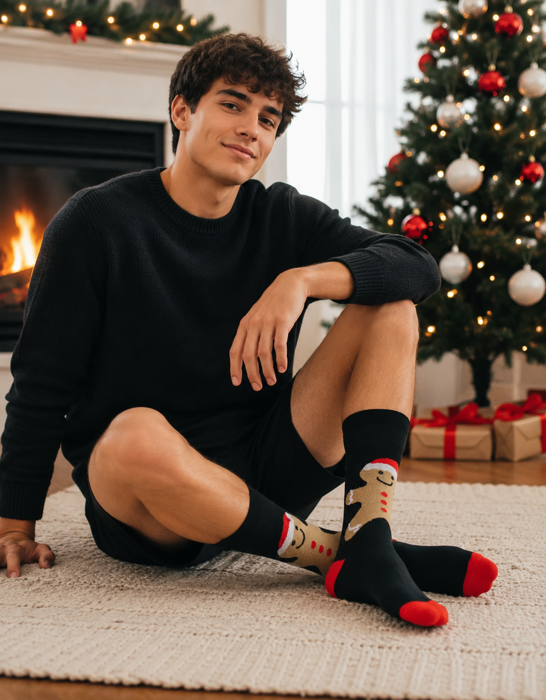 Calcetines Navidad / "Jengibre"