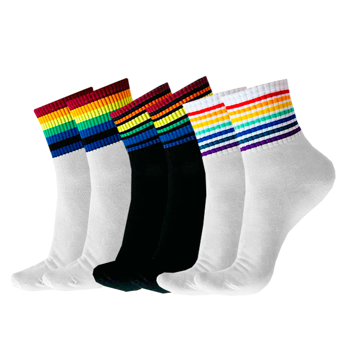 LOTE Calcetines LGBT Pride Orgullo Tobilleros 200 PARES
