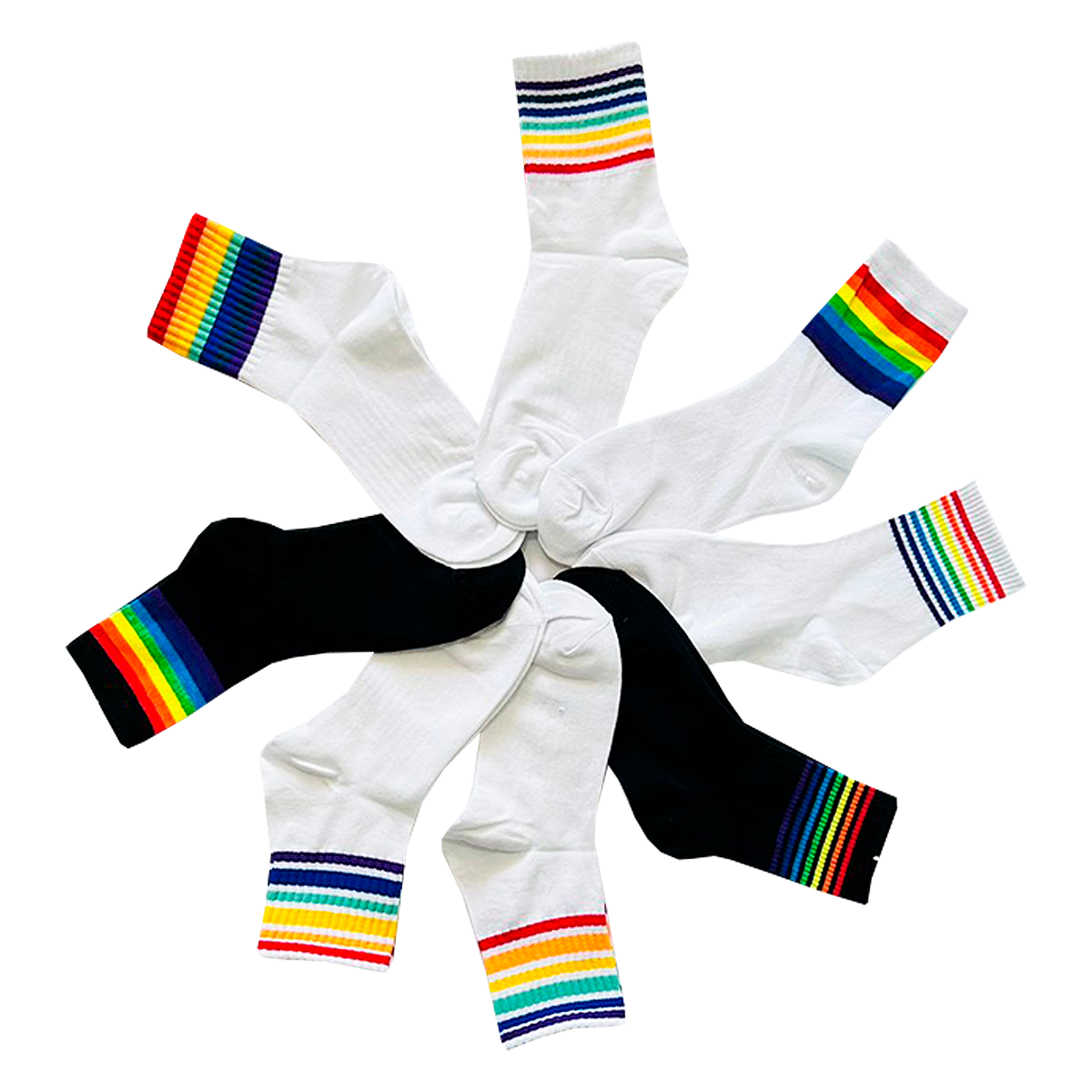 LOTE Calcetines LGBT Pride Orgullo Tobilleros 200 PARES