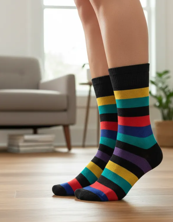 Calcetas Orgullo Lgbt Arcoiris Pride Colores Moda 10 Pares