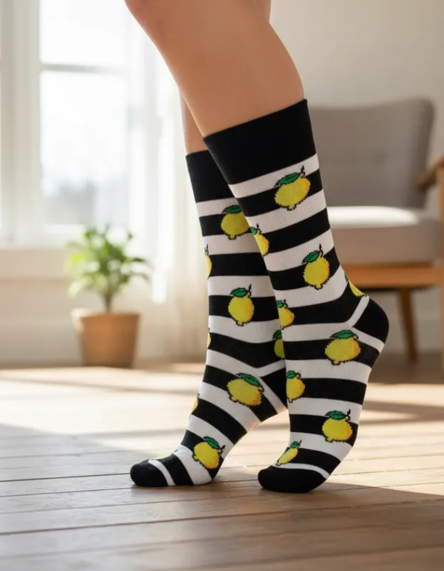Calcetines Divertidos "Limones"