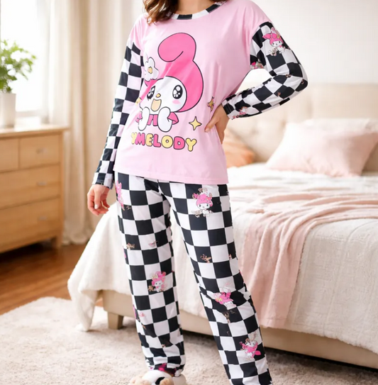 Conjunto Pijama Diseño De "Melody"