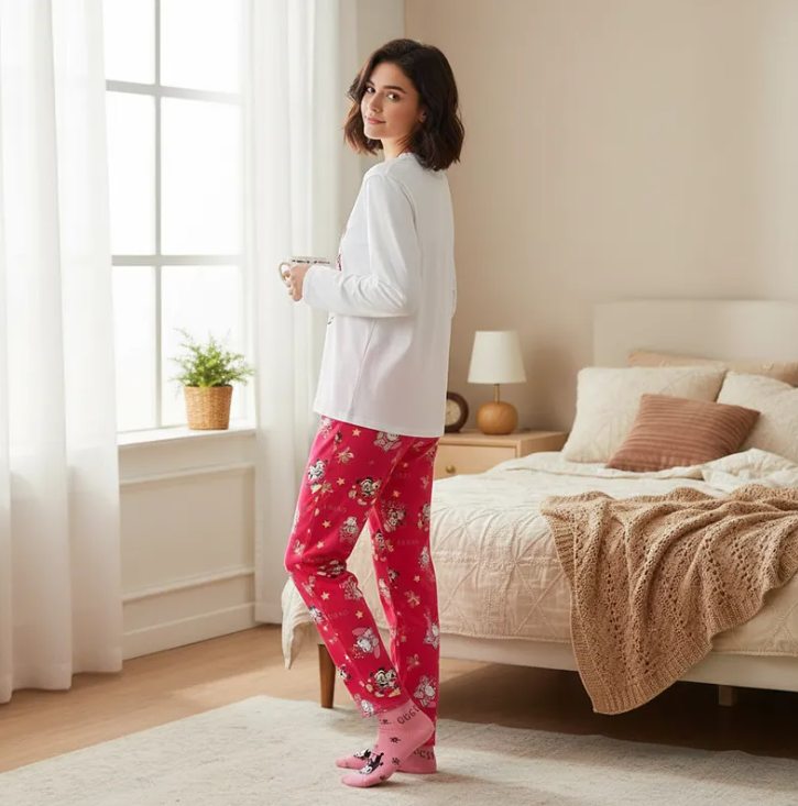 Conjunto Pijama Diseño De "Melody Con Moño"