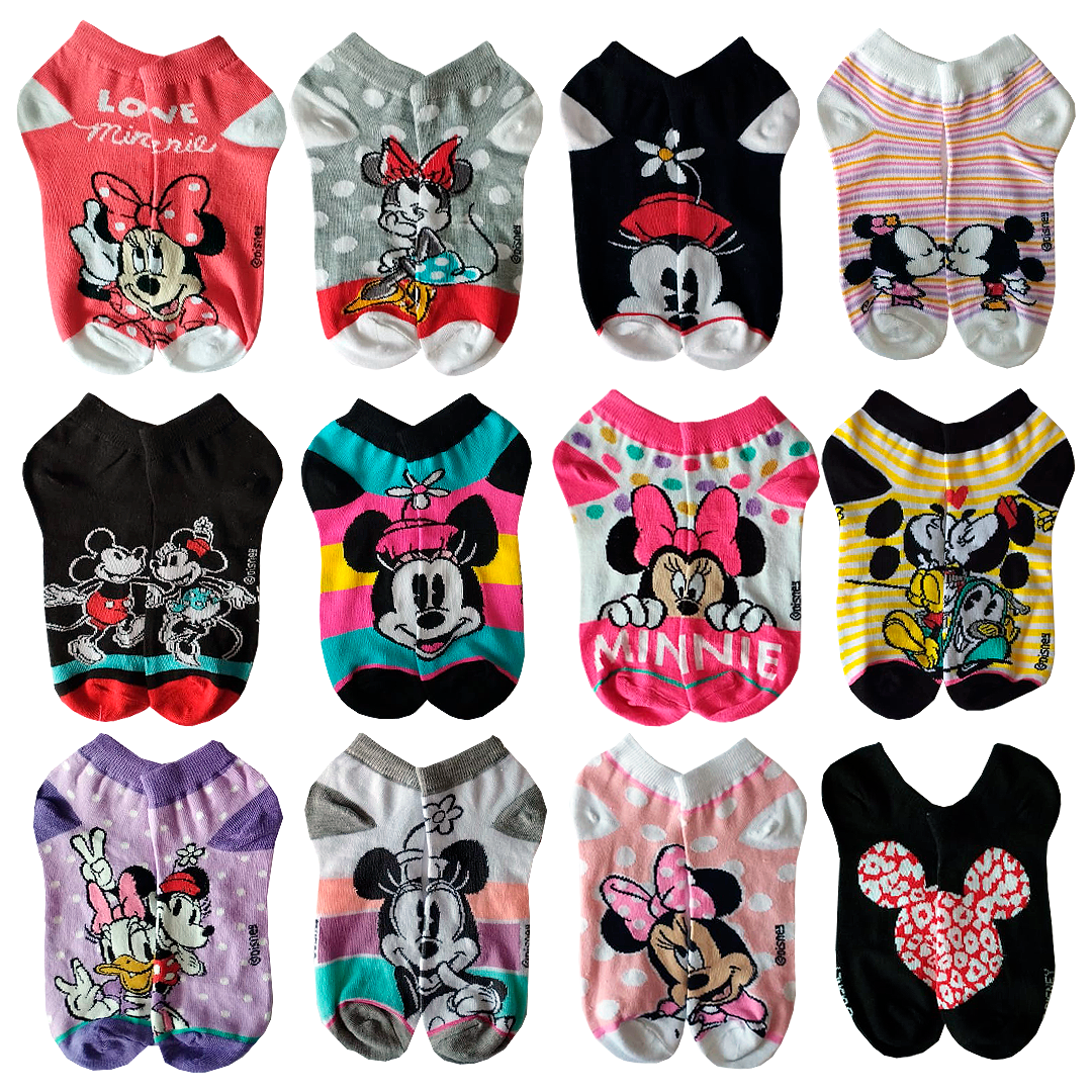 Tines De Minnie Y Mickey Mouse Disney Calidad Moda 10 Pares