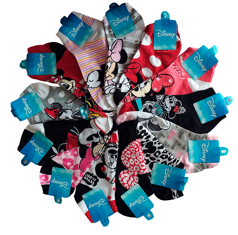 Tines De Minnie Y Mickey Mouse Disney Calidad Moda 10 Pares