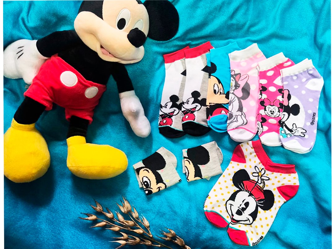 Tines De Minnie Y Mickey Mouse Disney Calidad Moda 10 Pares