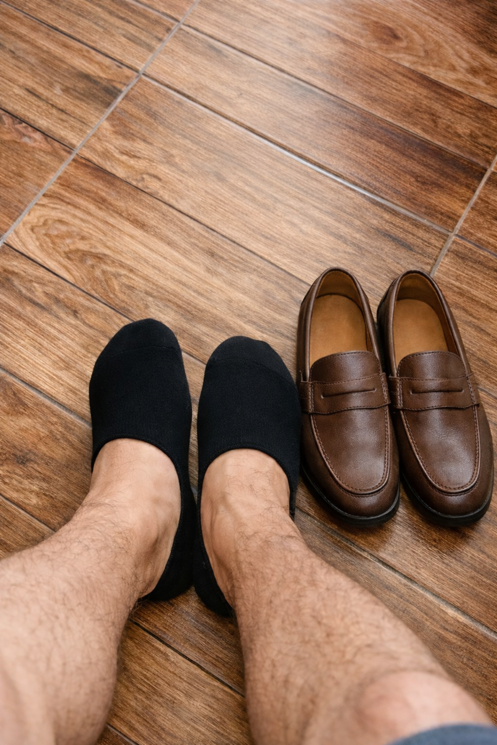 Calcetín Tin-protector Invisible Con Silicón Lisos Elegantes Hombre 10 Pares