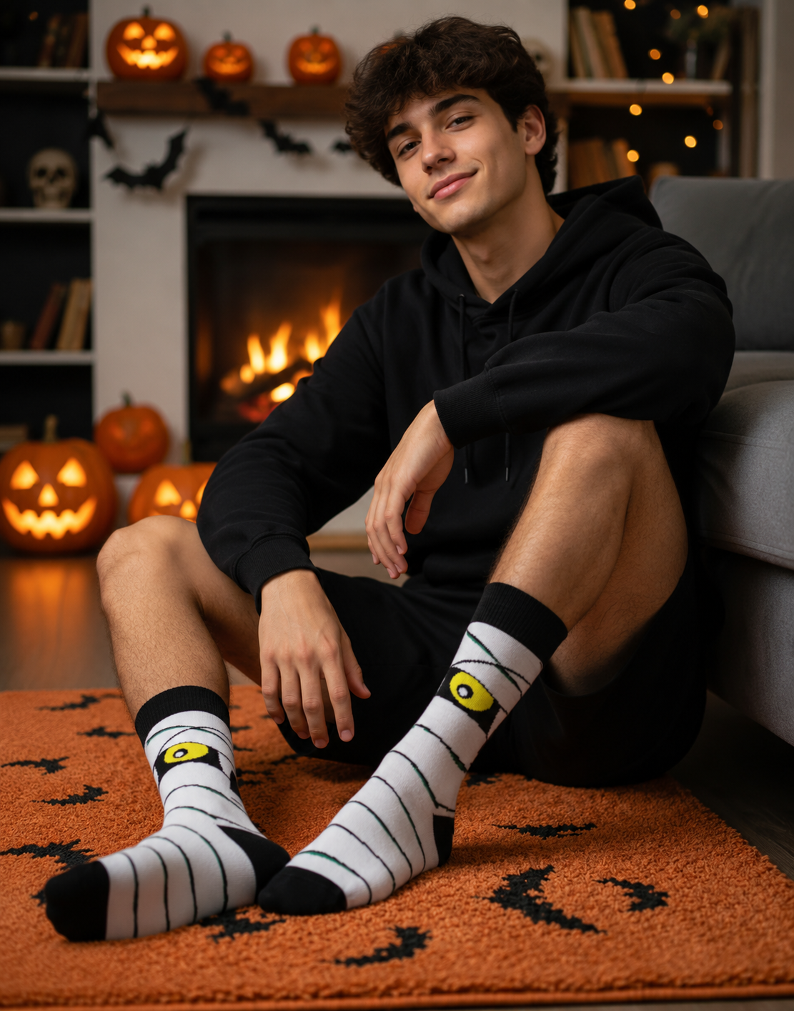 Calcetines Halloween "Momia"