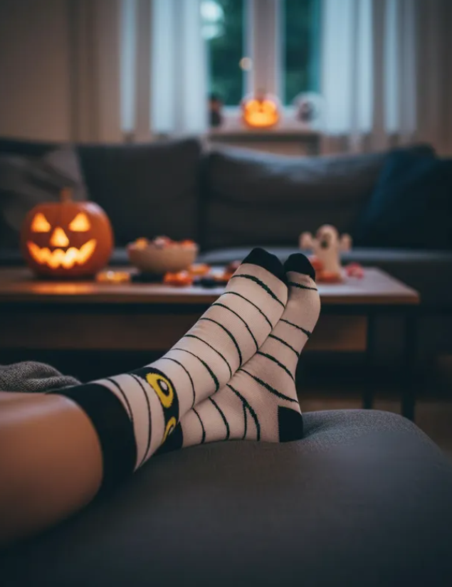Calcetines Halloween "Momia"