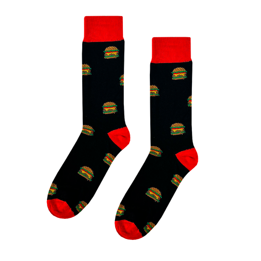 Calcetines Divertidos "Hamburguesas"