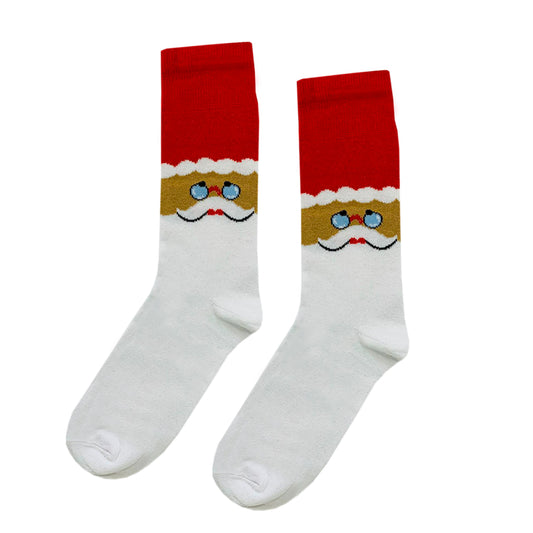 Calcetines Navidad De Santa Claus / "Cara"