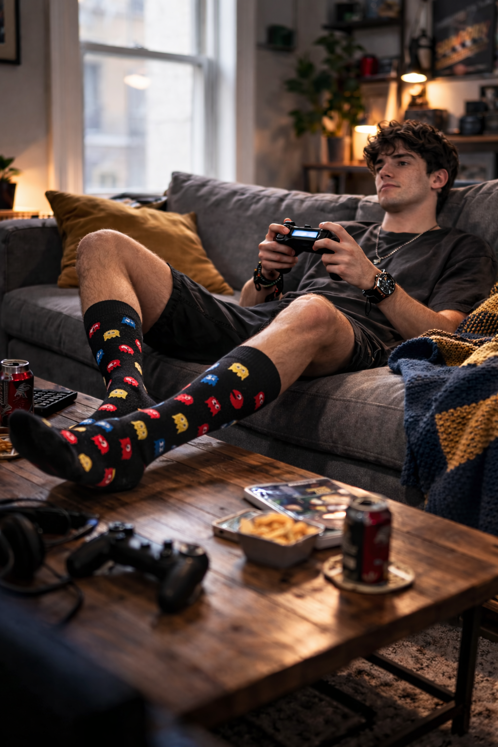 Calcetines Divertidos "Pac-Man"